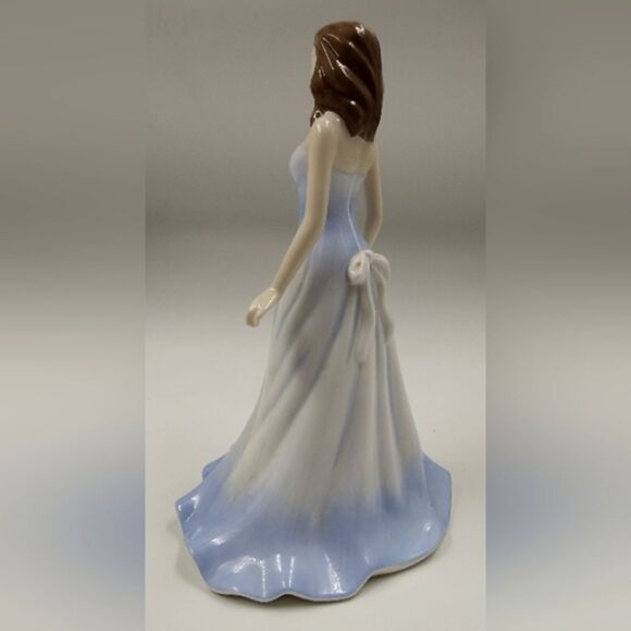 Royal Doulton England Bone China Gemstone Collection April Diamond Figurine - Picture 6 of 16